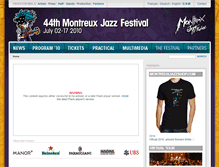 Tablet Screenshot of montreuxjazzfestival2010.com